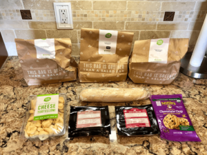 HelloFresh items in box